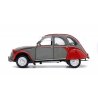 CITROEN 2CV6 DOLLY - GRISE & ROUGE -1985 1/18