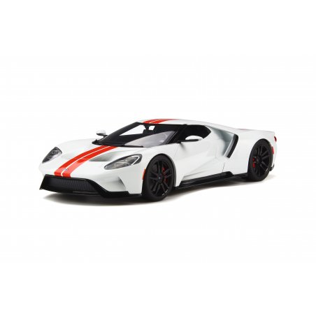 Ford GT 2017 Frozen white 1/18