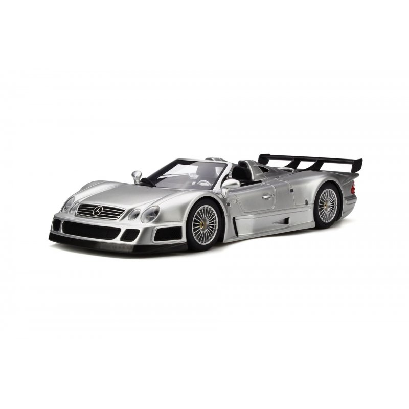 MERCEDESBENZ CLK GTR ROADSTER BRILLANT SILVER  1/18
