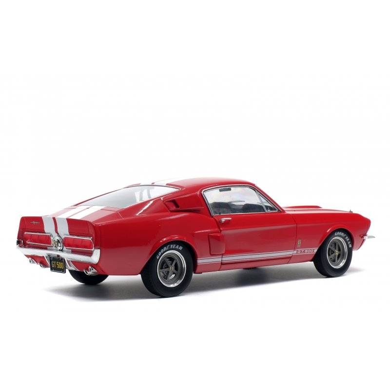 FORD MUSTANG GT500   RED   WHITE STRIPES  1967
