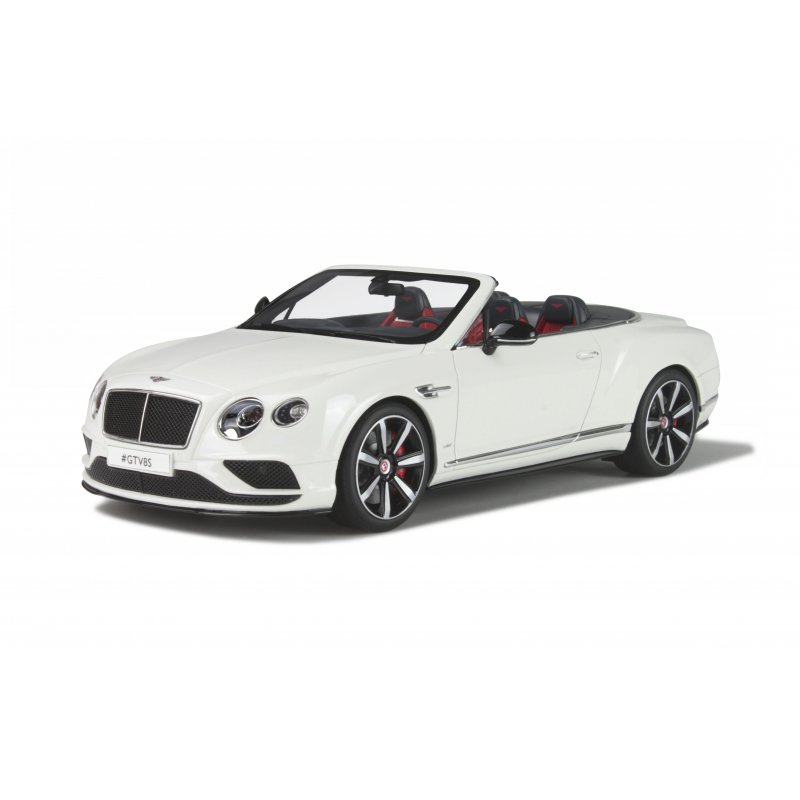 BENTLEY Conti GTV8S Cabrio White 1/18