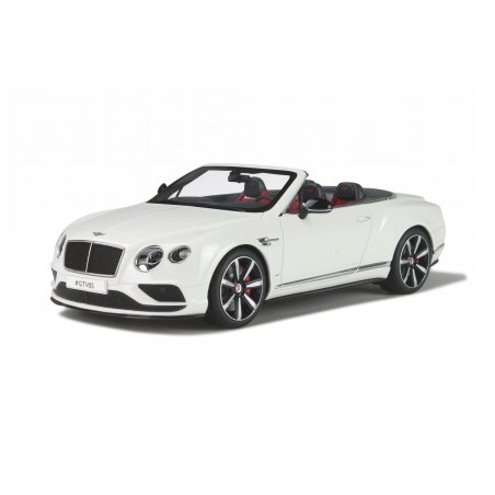 BENTLEY Conti GTV8S Cabrio White 1/18