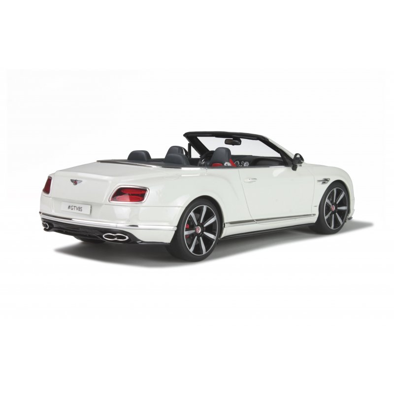 BENTLEY Conti GTV8S Cabrio White 1/18