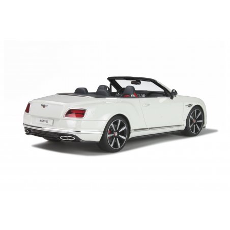 BENTLEY Conti GTV8S Cabrio White 1/18