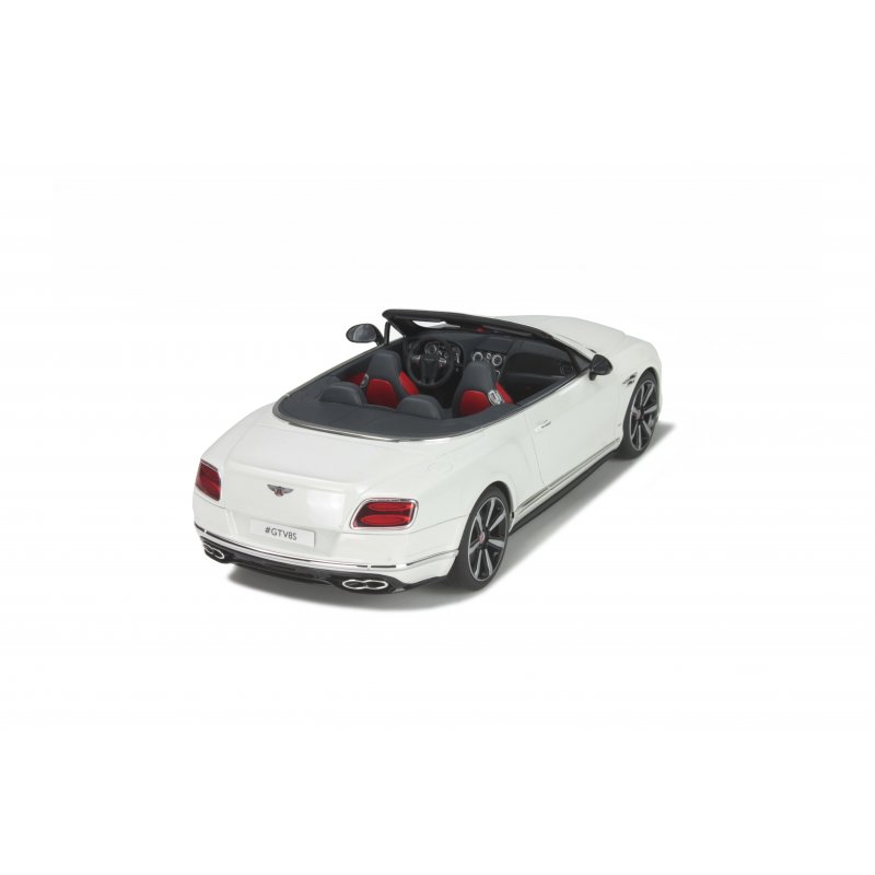 BENTLEY Conti GTV8S Cabrio White 1/18