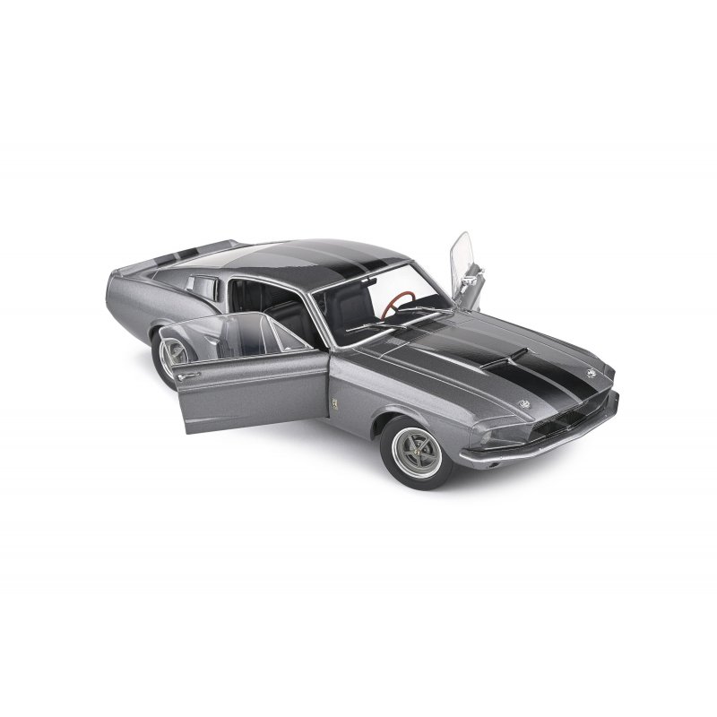 SHELBY MUSTANG GT500 GREY & BLACK STRIPES 1967