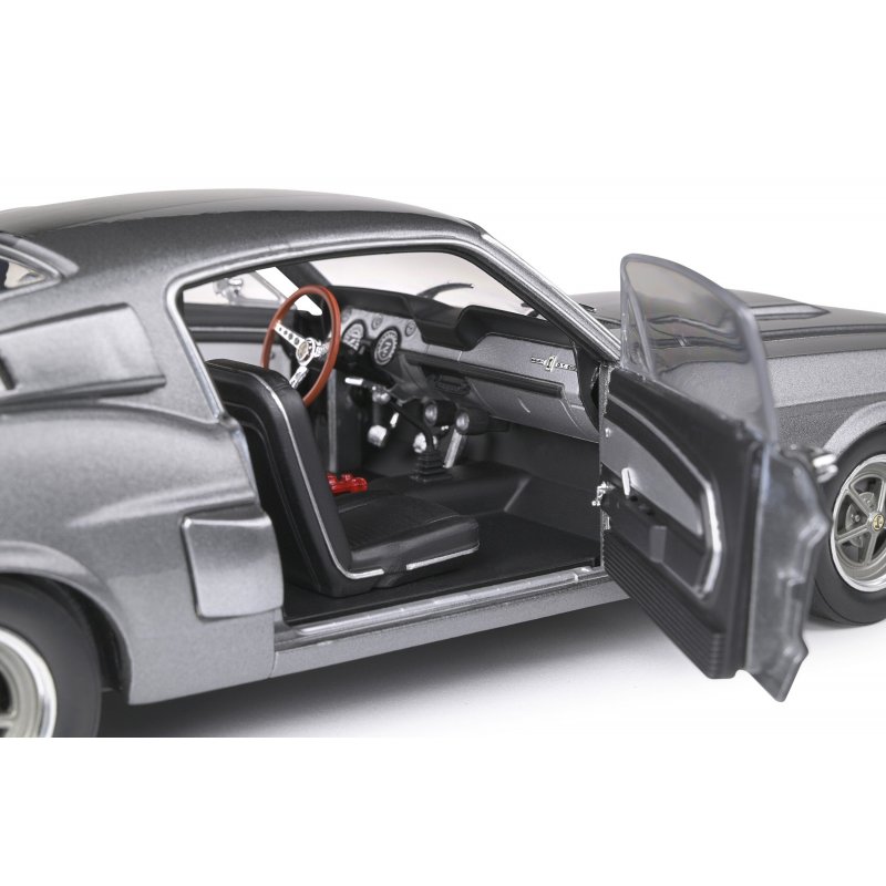 SHELBY MUSTANG GT500 GREY & BLACK STRIPES 1967