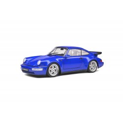 PORSCHE 911 TURBO - BLEU ELECTRIQUE - 1990