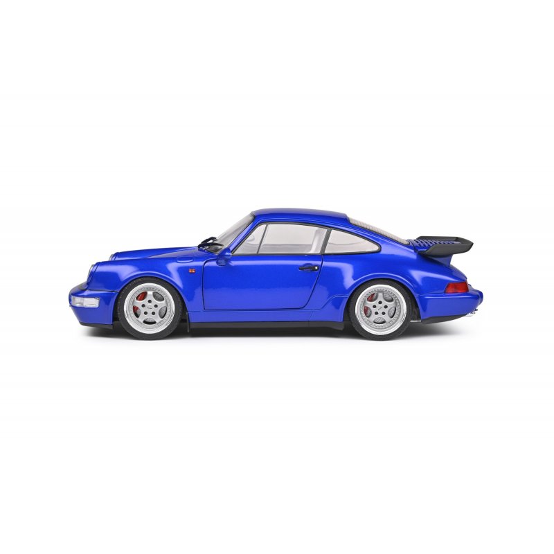 PORSCHE 911 TURBO - BLEU ELECTRIQUE - 1990