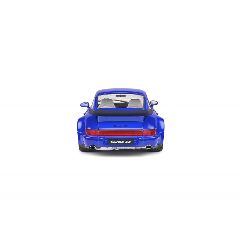 PORSCHE 911 TURBO - BLEU ELECTRIQUE - 1990