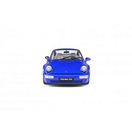 PORSCHE 911 TURBO - BLEU ELECTRIQUE - 1990