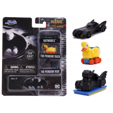 Batman - Assortiment 3 voitures Nano - Jada