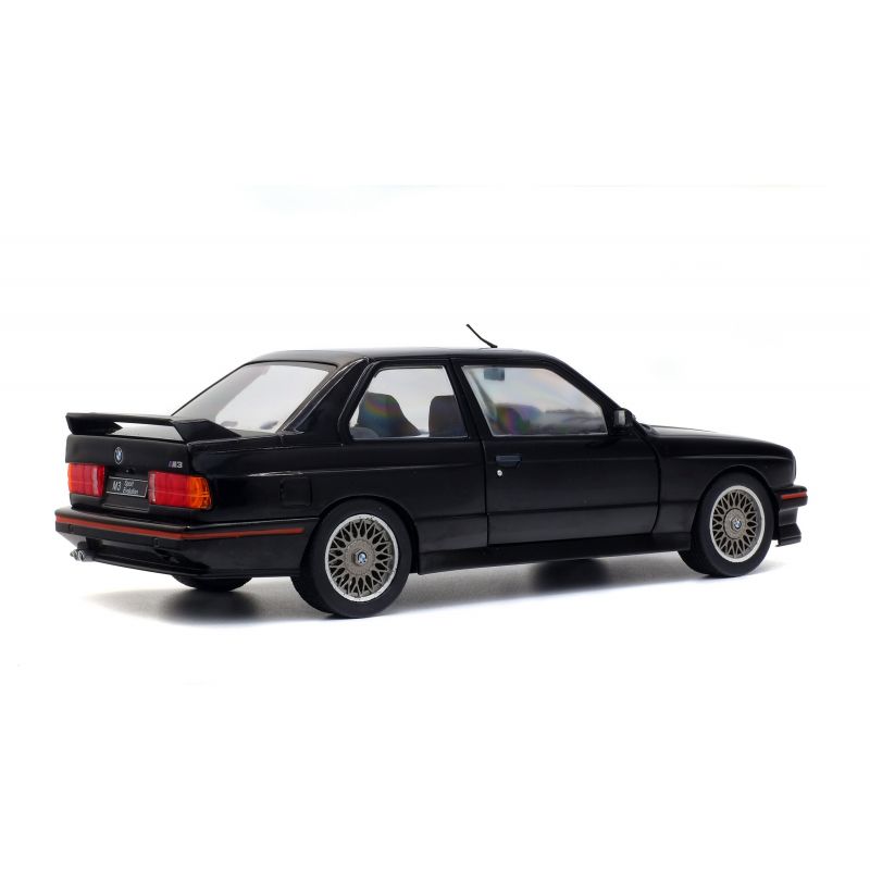 BMW E30 Sport Evo 1990 Black 1/18