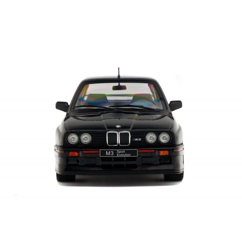 BMW E30 Sport Evo 1990 Black 1/18