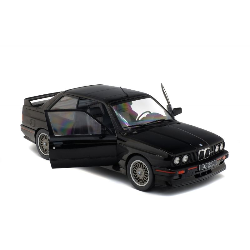 BMW E30 Sport Evo 1990 Black 1/18