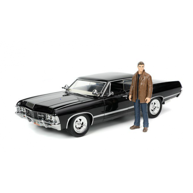 Chevy Impala W/Dean Winchester Figure