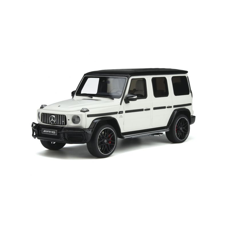 Mercedes-Benz G63 with Front Bumper Polar White