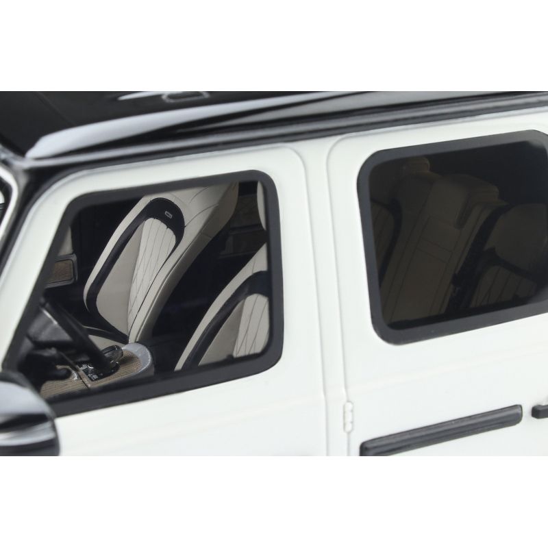 Mercedes-Benz G63 with Front Bumper Polar White