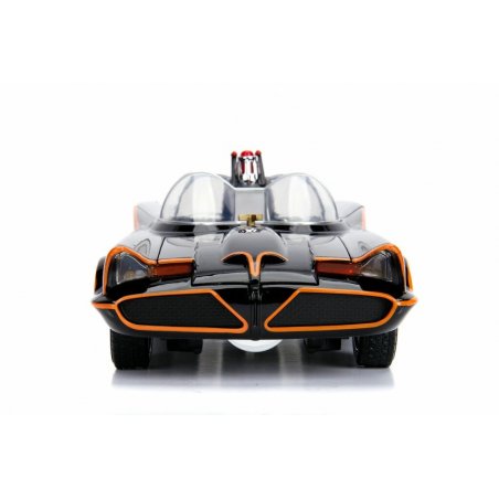 DC Comics Batmobile W/Figures Black 1966