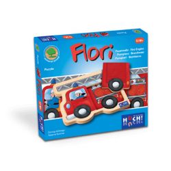HUCH - Puzzle 4pcs Flori