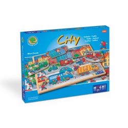 HUCH - Maxi Puzzle 9pcs City