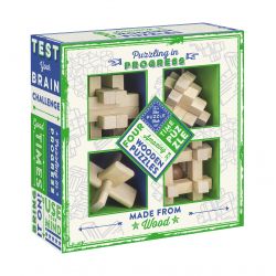 Professor Puzzle - 4 wooden...