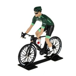 Cycliste Maillot Vert Race...